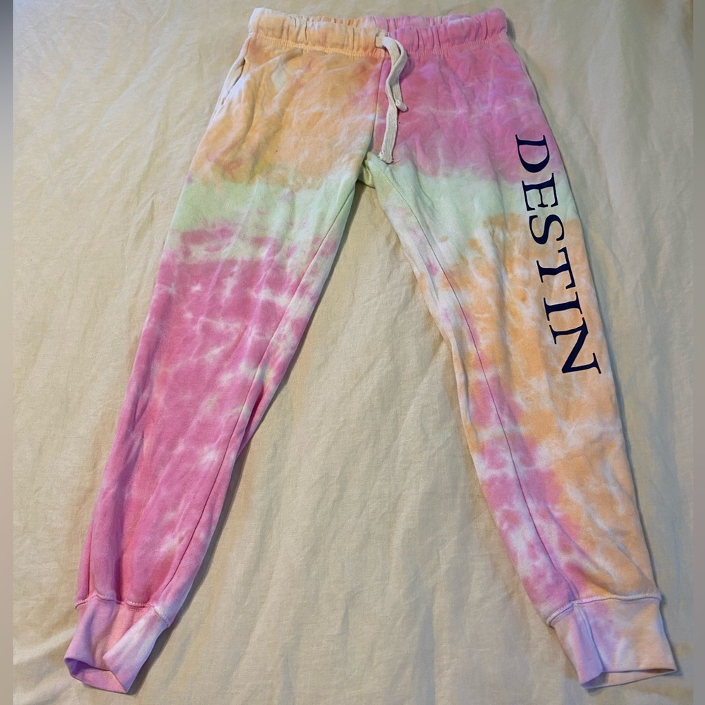 Destin Florida tie-die sweatpants
